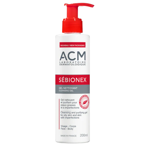 ACM SEBIONEX GEL NETTOYANT 200ML