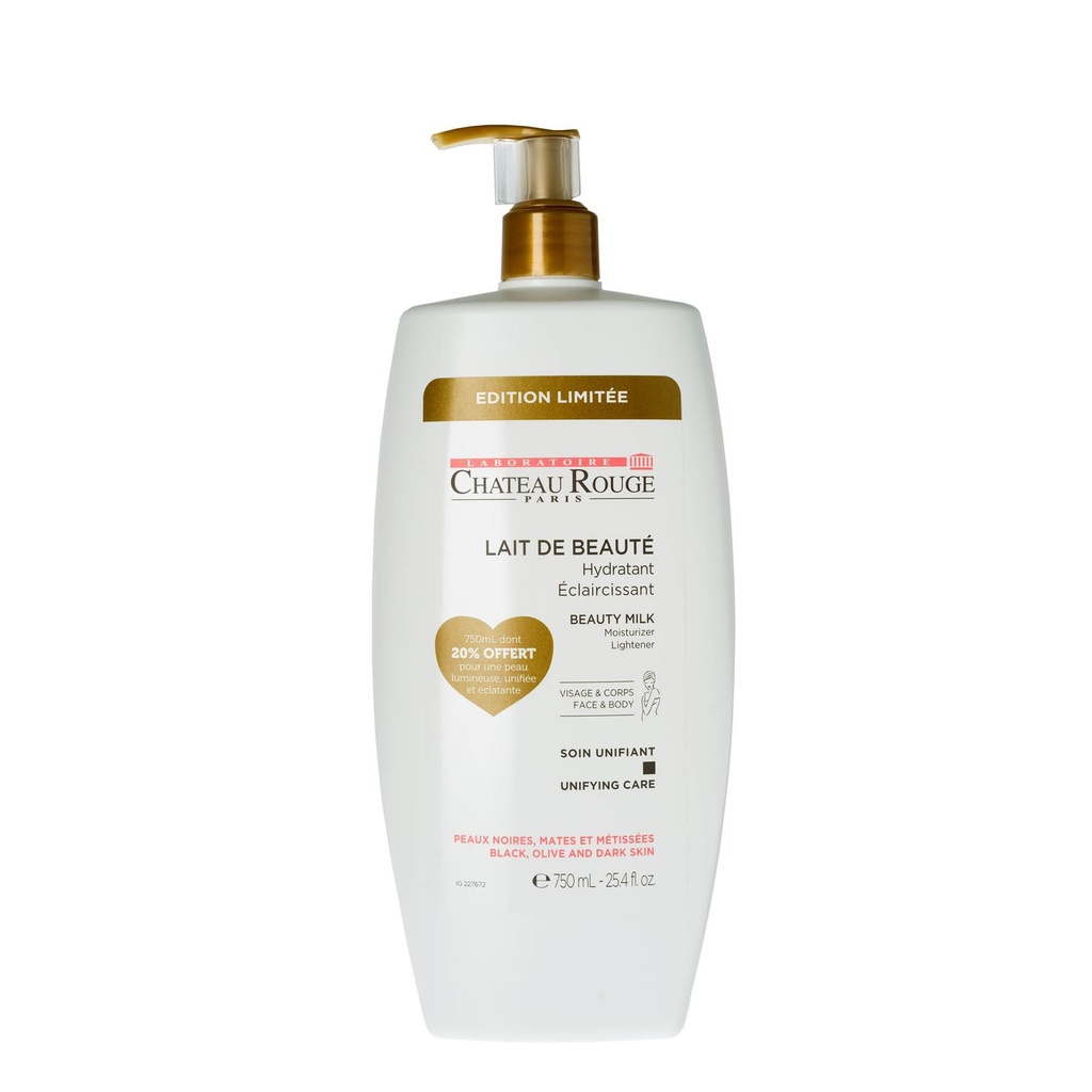 CHATEAU R LAIT BEAUTE ECLAIRC 750ML