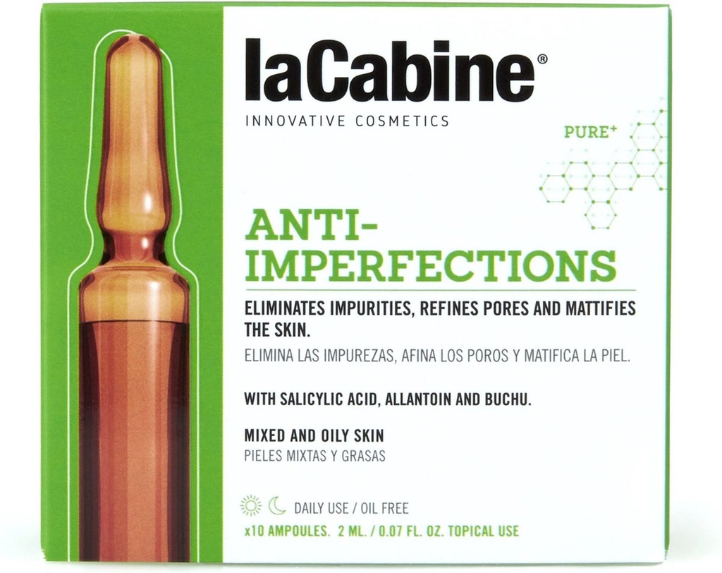 LAC ANTI IMPERFECTIONS AMP 10X2ML