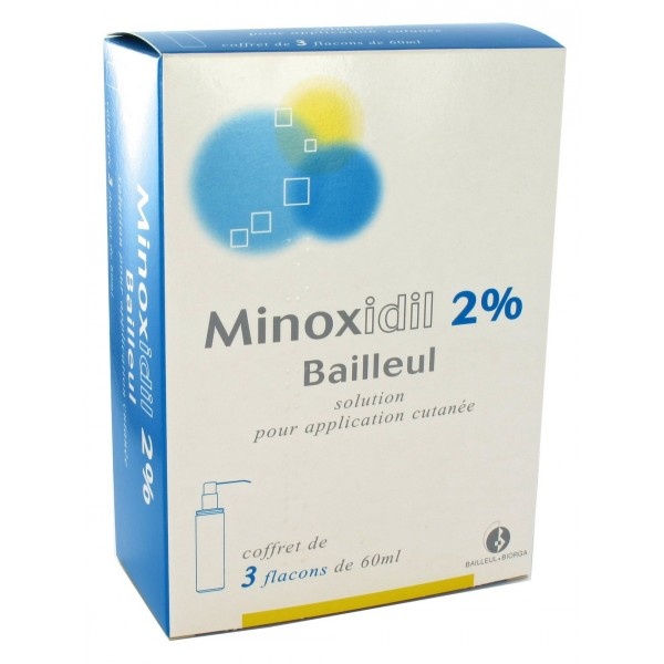 MINOXIDIL 2% BOITE 1FLACON 60ML