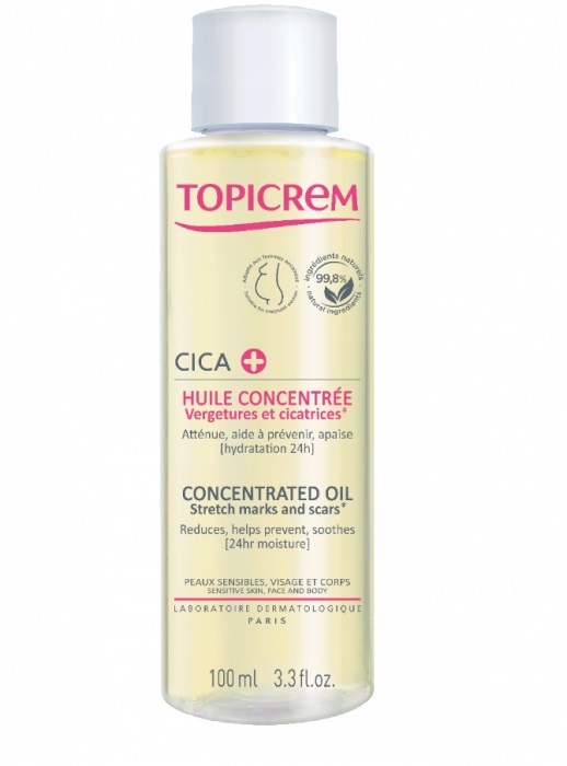 TOPICREM CICA HUILE VERGETURE/CICAT 100ML