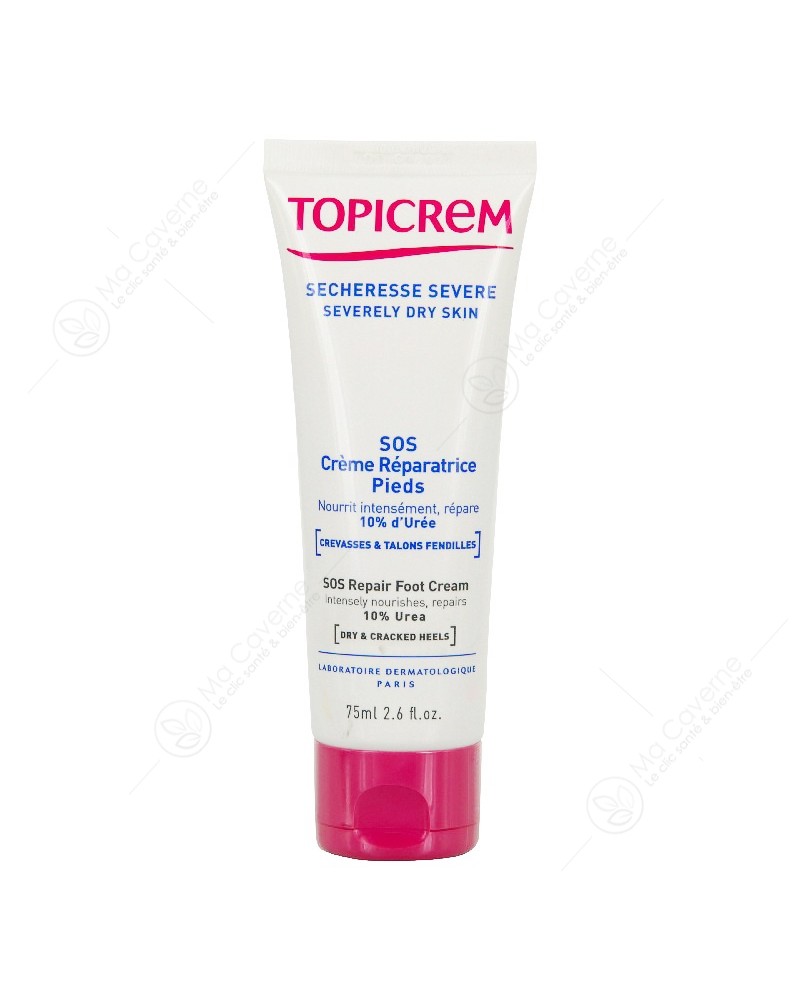 TOPICREM SOS REPAR PIEDS T75ML