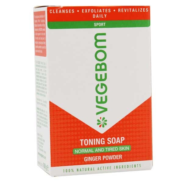 [3760233410119] VEGEBOM SAVON TONIFIANT GINGEMBRE 100G