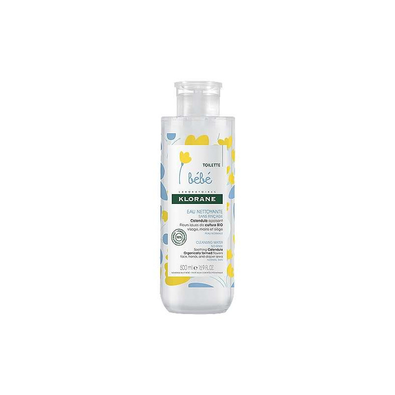 KLORANE BEBE EAU NETTOYANTE MICELLAIRE 500ML