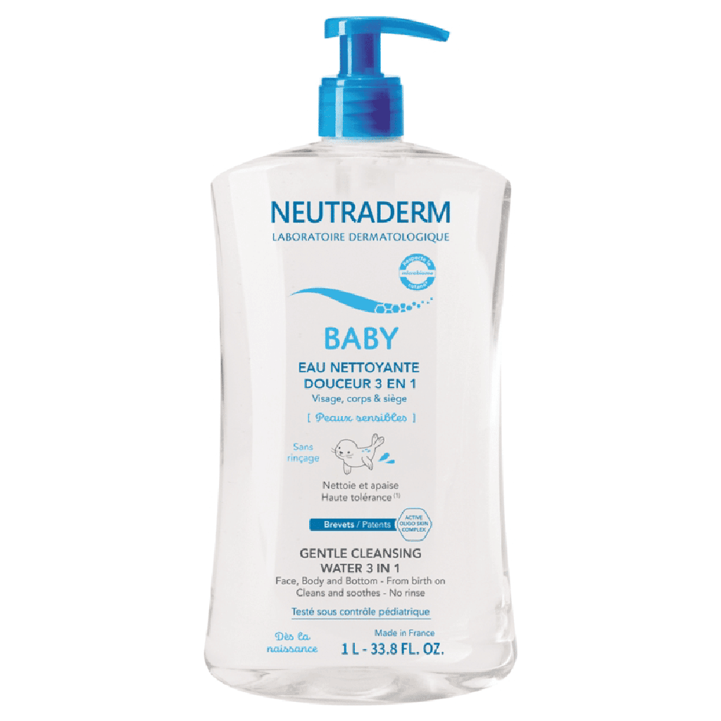 NEUTRADERM BB EAU NET DOUC 3EN1 FL/1L