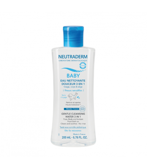 NEUTRADERM BB EAU NET DOUC 3EN1 FL/200ML