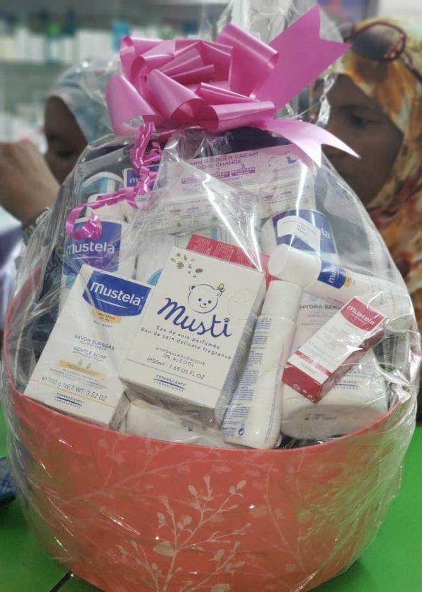 MUSTELA PANIER ROSE