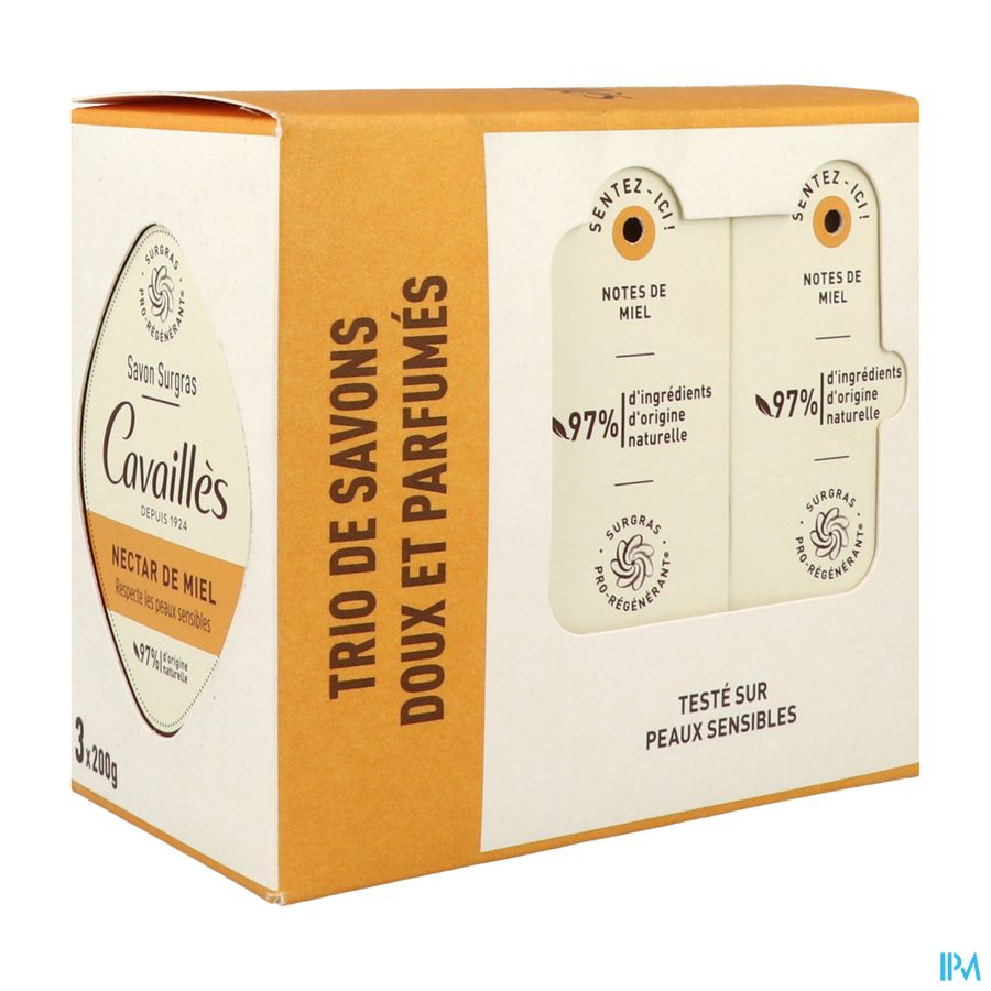 ROGE CAV SAV NECTAR DE MIEL 200G LOT 3