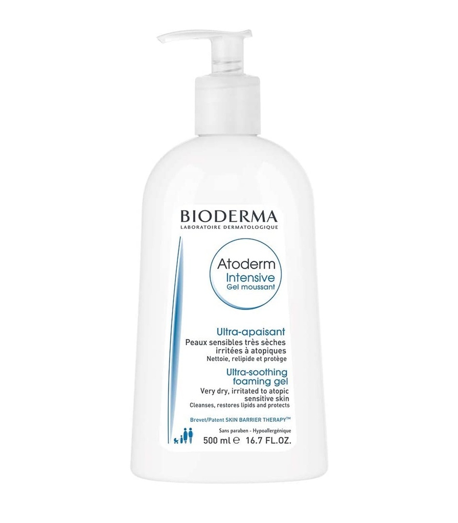 BIODERMA ATODERM INTENSIVE GEL MOUSSANT 500ML
