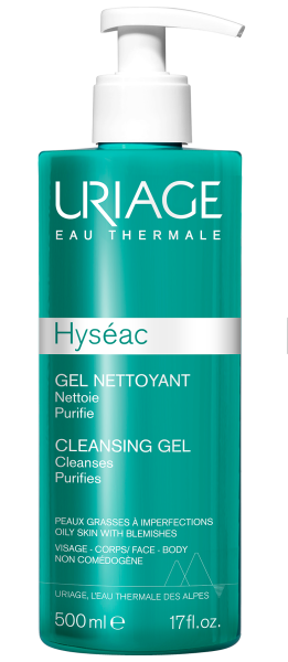 URIAGE HYSEAC GEL NETTOYANT 500ML