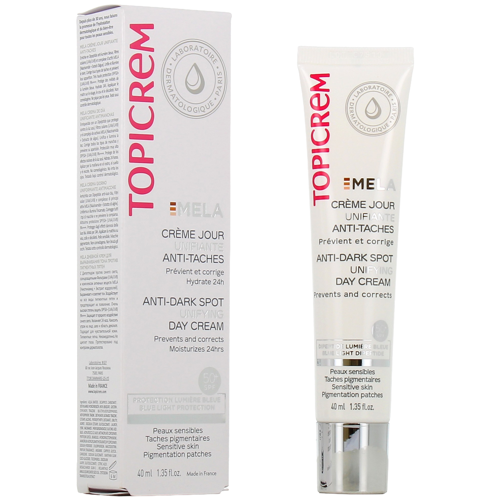 TOPICREM MELA CREME JOUR UNIF ANTI TACHE 40ML