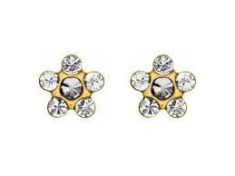 STUDEX BOUCL DAISIES CRYSTAL REF 7511-6004