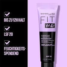 MAYBELLINE FDT FIT PRIMER LUMINOUS+SMOOTH T/30 ML