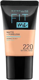 MAYBELLINE FDT FIT ME N°220 NATURAL BEIGET/18 ML