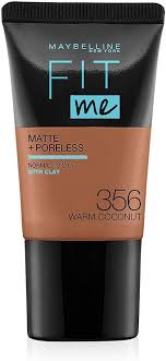 MAYBELLINE FDT FIT ME N°356 WARM COCONUT T/18 ML