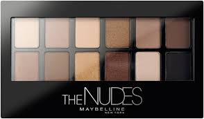 MAYBELLINE OMBRE A PAUPIERES PALETTE THE NUDE N°01