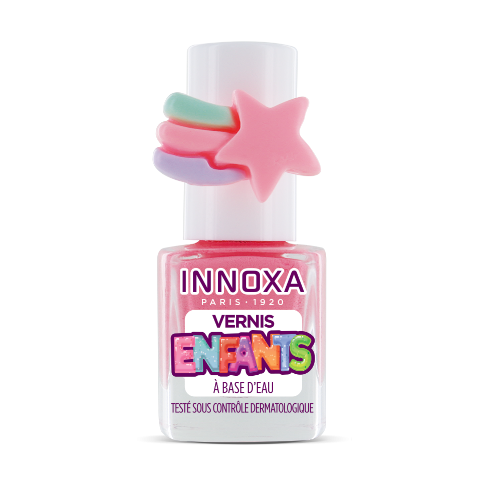 INX VERNIS A ONGLE ENFANT ETOILE ROSE 