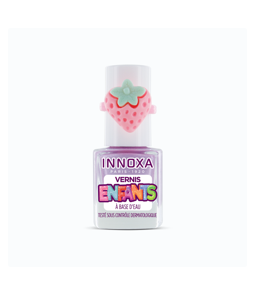 INX VERNIS A ONGLE ENFANT FRAISE VIOLETTE