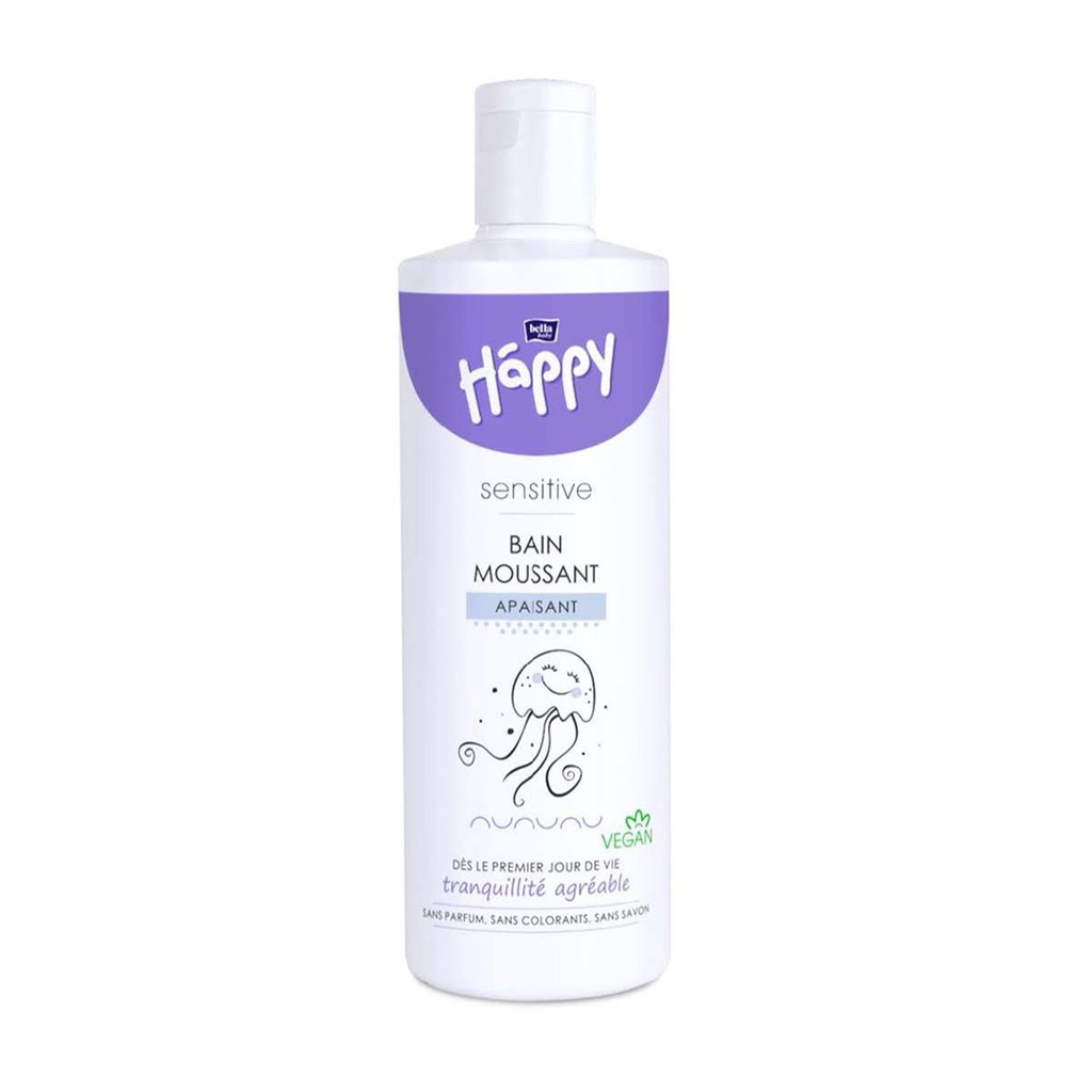 HAPPY SENSITIVE BAIN MOUSSANT 400ML