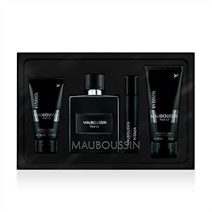 PARF MAUBOUSSIN COF POUR LUI IN BLACK EDP 100ML + SG AO 90ML+SG AO 50ML+20ML TRAVEL SPRAY