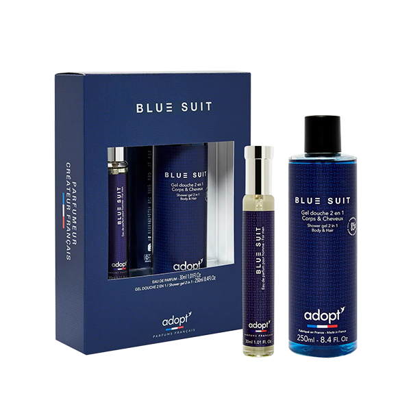 ADOPT COFFRET BLUE SUIT