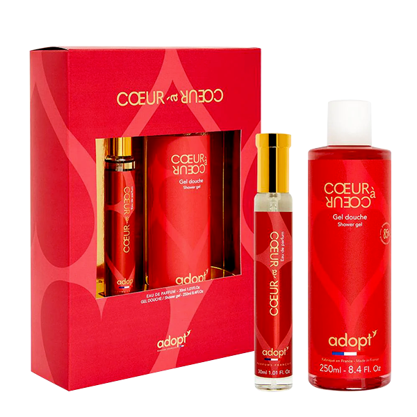 ADOPT COFFRET COEUR A COEUR