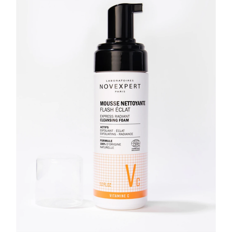 NOVEXPERT VIT C MOUSSE NETTOYANTE 150ML
