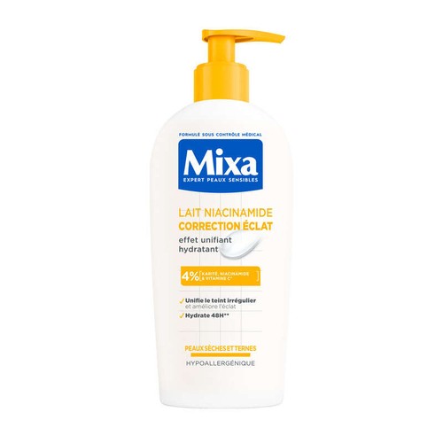 MIXA LAIT CORPS NIACINAMIDE CORRECTION ECLAT 250ML