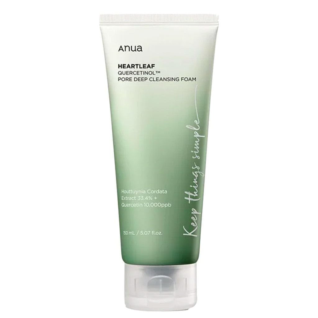 ANUA - HEARTLEAF QUERCETINOL PORE DEEP CLEANSING FOAM 150ML