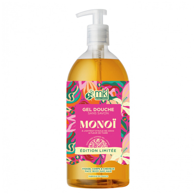 MKL GEL DOUCHE MONOI DES ILES COSM'ETHIK 1L