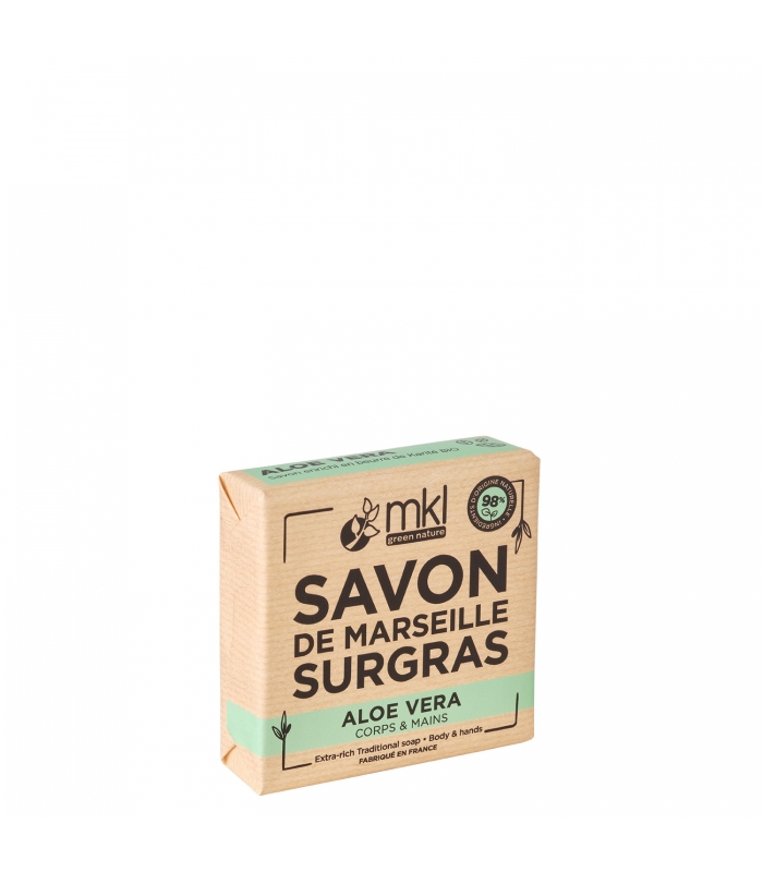 MKL SAVON MARSEILLE SURGRAS ALOE VERA 100G