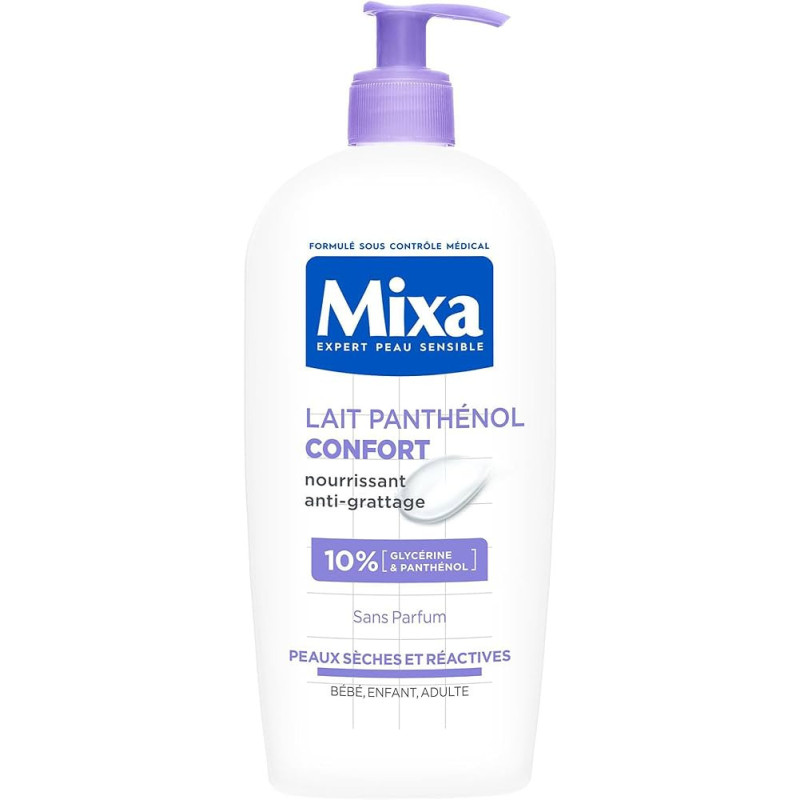 MIXA EPS LAIT COPRS PANTHENOL CONFORT 400ML
