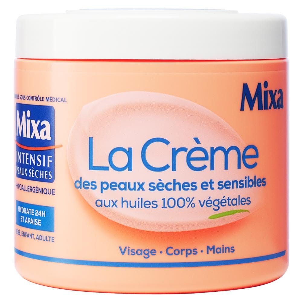 MIXA IPS CREME ANTIDESSECHEMENT PEAUX SECHES ET SENSIBLES 400ML