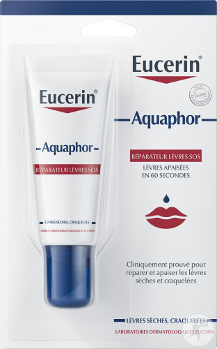 EUCERIN AQUAPHOR BAUME REPAR LEVRES SOS 10ML