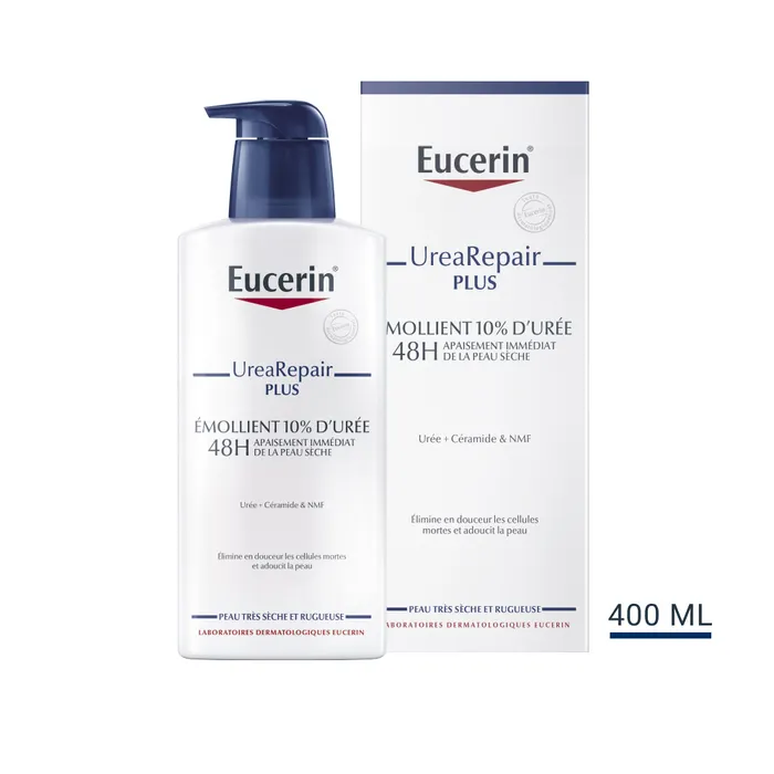 EUCERIN UREA REP+EMOL 10% 400ML
