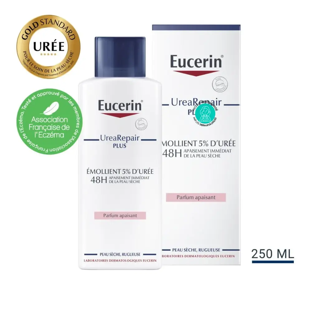 EUCERIN UREA REPAIR+EMOL 5% FL250ML