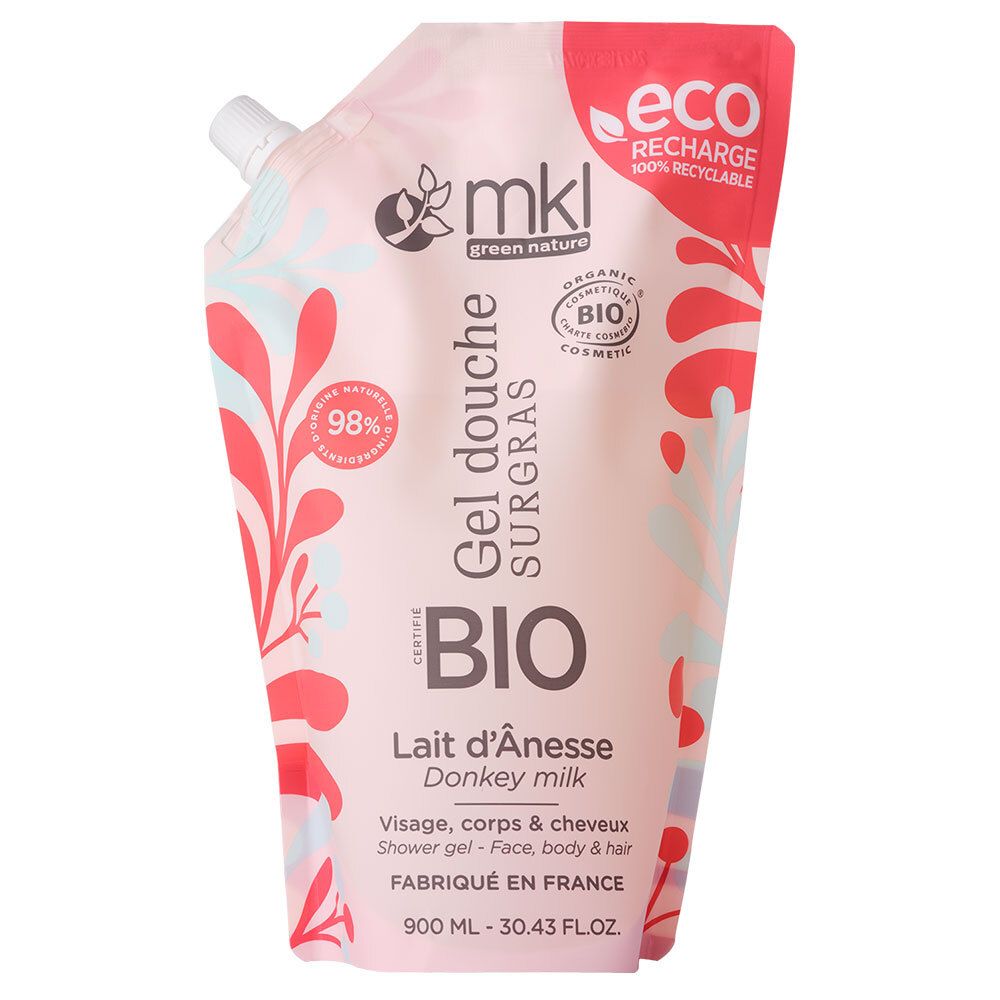 MKL GEL DOUCHE BIO KARITE  DOYPACK 900ML