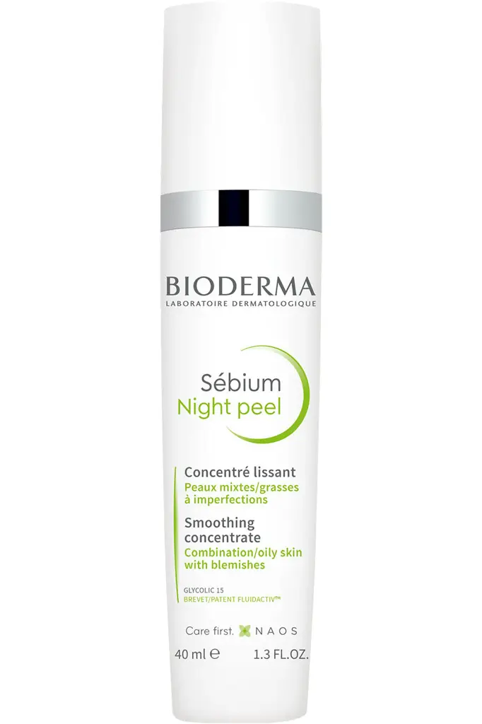 BIODERMA SEBIUM NIGHT PEEL PEELING DOUX ANTI-IMPERFECTIONS 40ml