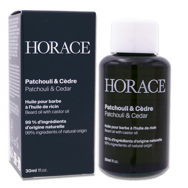 HORACE HUILE A BARBE PATCHOULI ET CEDRE 30ml