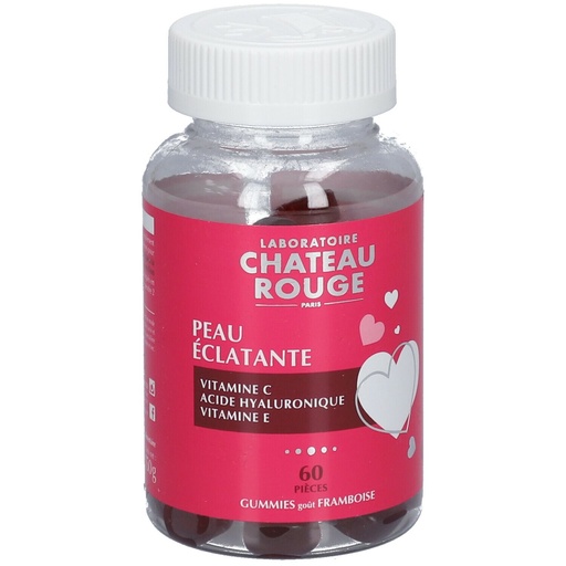 CHATEAU R GUMMIES ECLAT PEAU FRAMB B/60
