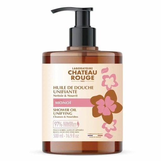 CHATEAU R HLE DOUCHE UNIF MONOI 500ML