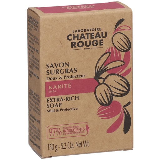 CHATEAU R SAVON SURGRAS KARITE 150G
