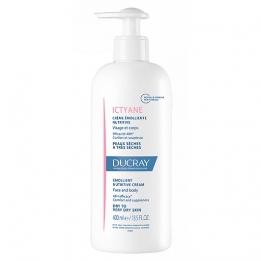 [3282770204278] DUCRAY ICTYANE CREME EMOLIENTE 400ML
