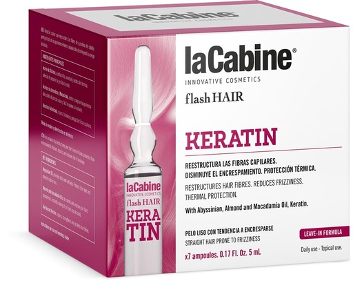 LAC FLASH HAIR KERATIN AMP 7X5ML