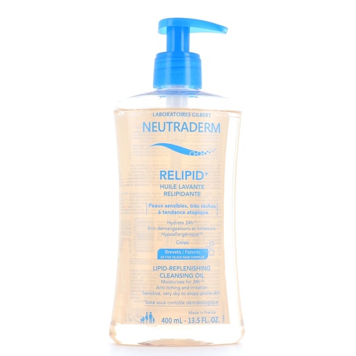 [3616826860833] NEUTRADERM RELIPID+ HUILE LAVANTE 400ML