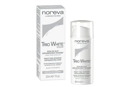 NOREVA TRIO WHITE CREME SOIN NUIT FL/30ML