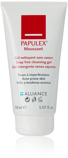 PAPULEX MOUSSANT GEL NETTOYANT SS SAVON 150ML EXP:Juin 2024