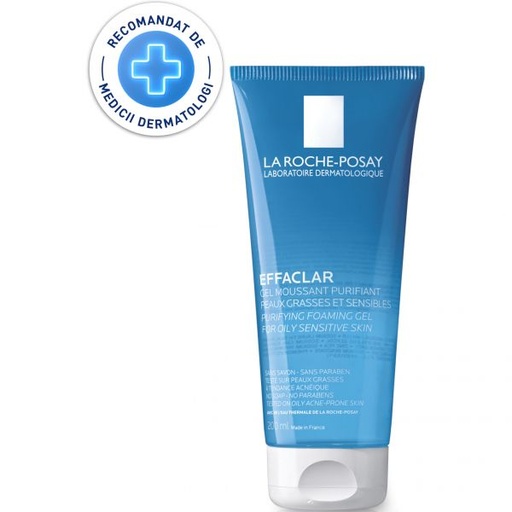 ROCHE P EFFACLAR GEL MOUSS PURIFIANT F/200ML