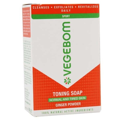 [3760233410119] VEGEBOM SAVON TONIFIANT GINGEMBRE 100G