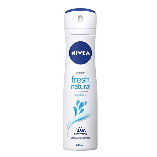 NIVEA FRESH NATURAL DEODORANT 200ML